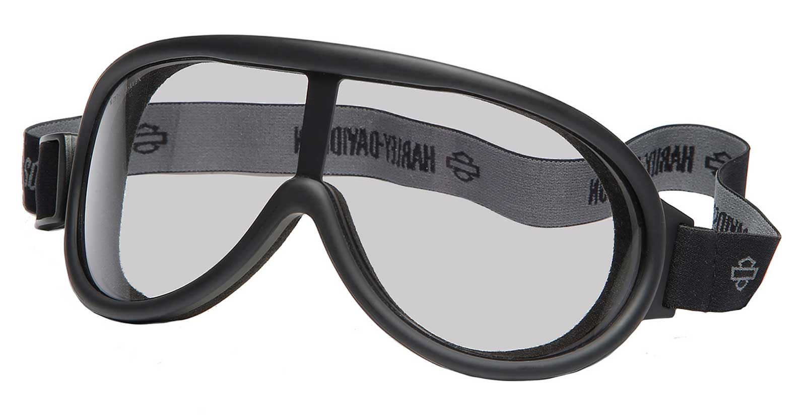 Harley-Davidson® Mens Glory Days Fixed Foam Goggles, Clear Light
