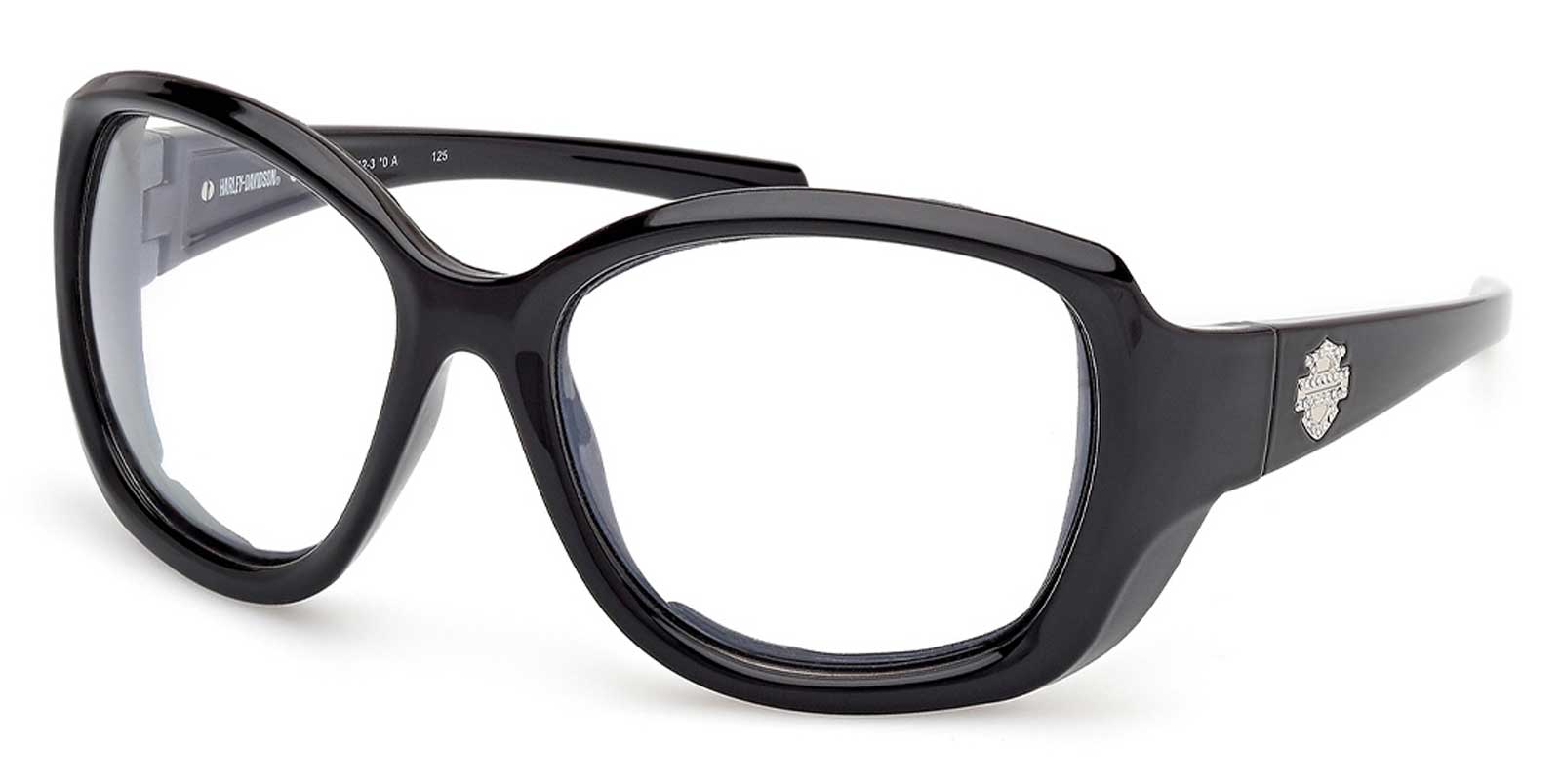 Harley-Davidson Women's Lightning Ride Sunglasses, Clear Polycarbonate Lenses - Wisconsin Harley-Davidson