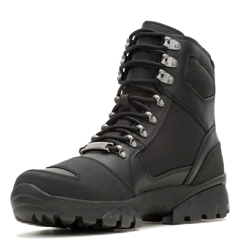 Harley-Davidson Free Shipping - Harley-Davidson Men's Karlson Black Leather Motorcycle Boots, D93876 - Free Shipping on many products plus Orders Over $99