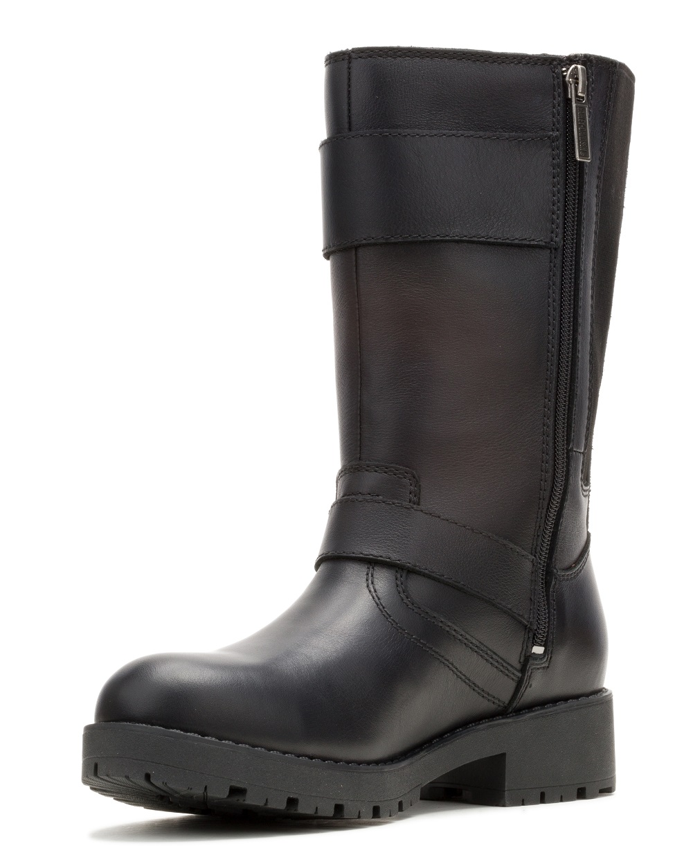 Harley-Davidson Free Shipping - Harley-Davidson Women's Kelley Ride Tall WP Black Motorcycle Boots, D87314 - Free Shipping on many products plus Orders Over $99