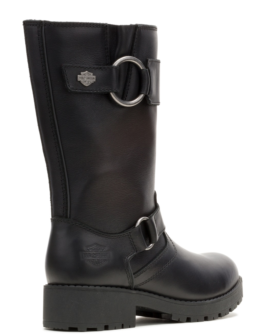 Harley-Davidson Women's Kelley Ride Tall WP Black Motorcycle Boots, D87314 - No Hassle Returns at Wisconsin Harley