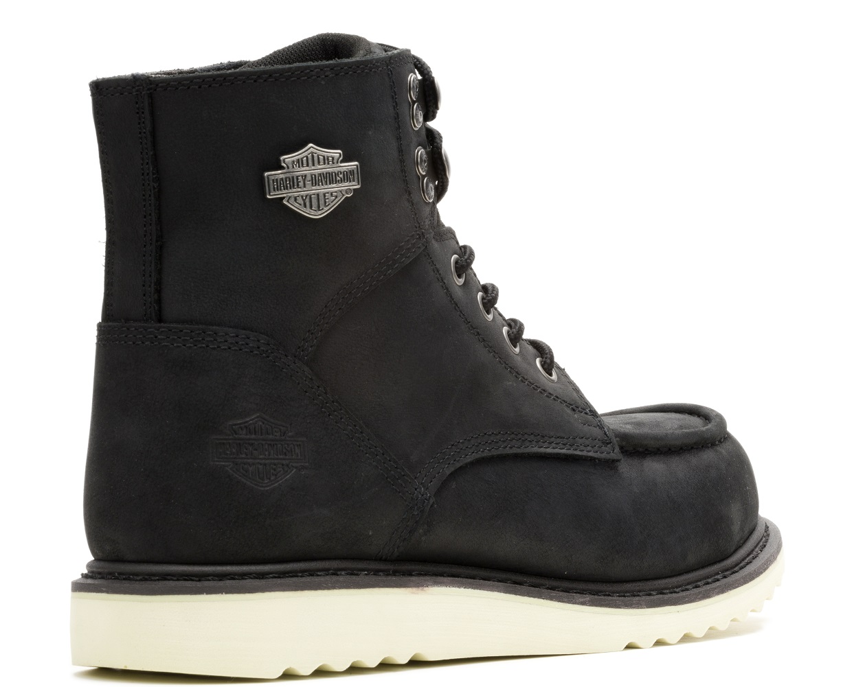 Harley-Davidson Men's Brosman Steel Toe 6-Inch Waterproof Black Boots, D93921 - No Hassle Returns at Wisconsin Harley