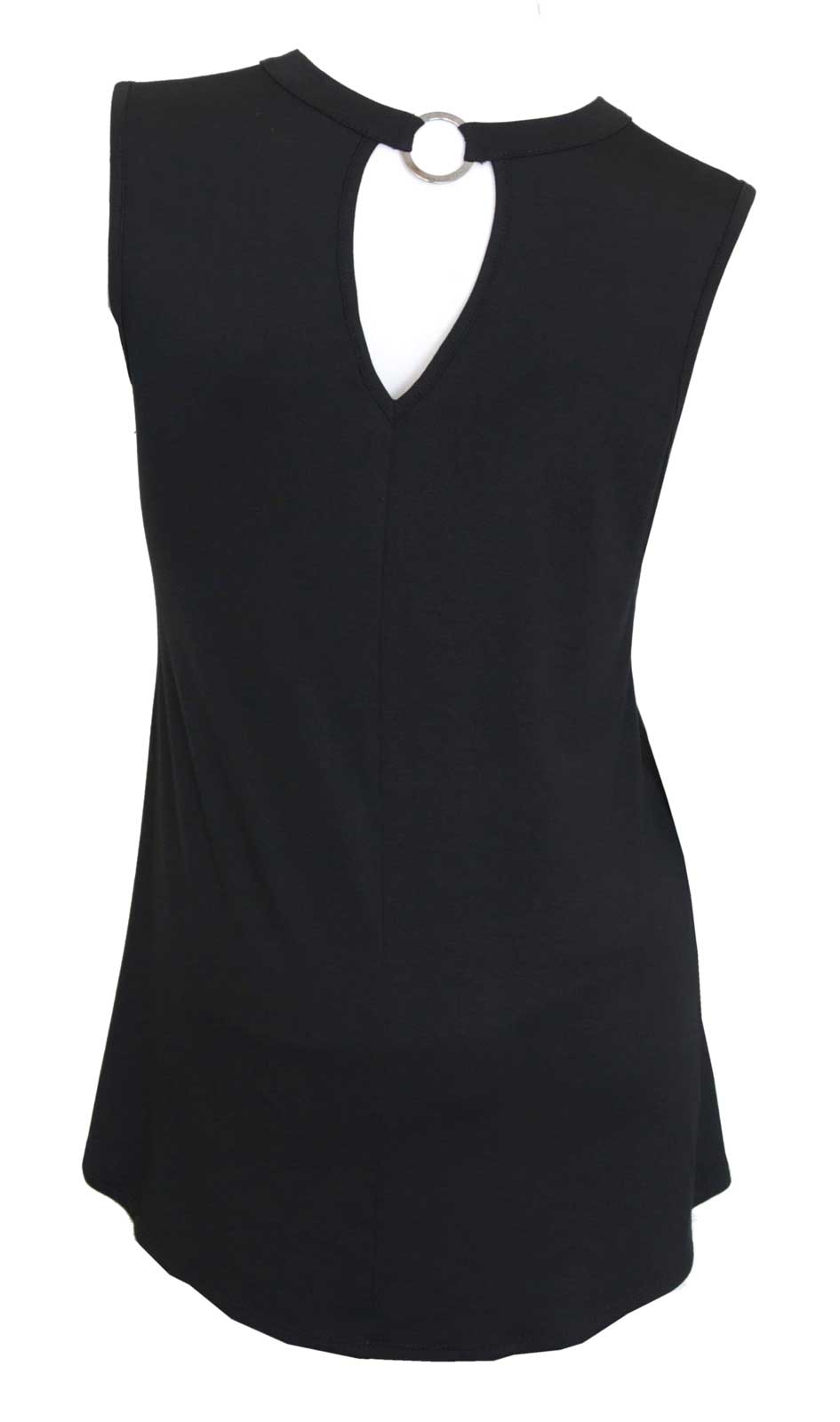 Harley-Davidson Women's Embellished Against The Wind Sleeveless Tank Top, Black - No Hassle Returns at Wisconsin Harley