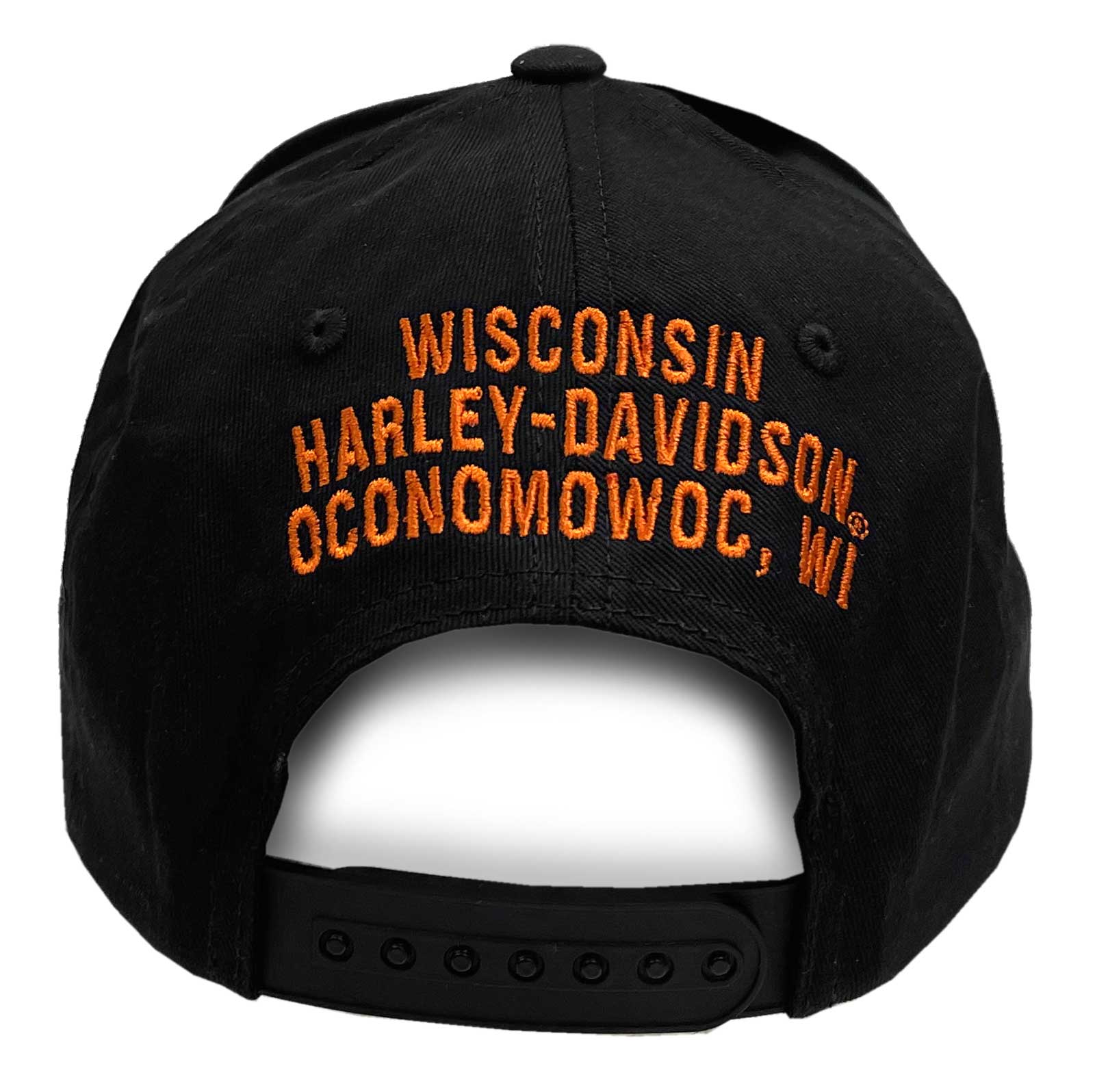 Harley-Davidson Free Shipping - Harley-Davidson Men's Embroidered Open B&S Adjustable Snapback Baseball Cap - Free Shipping on many products plus Orders Over $99