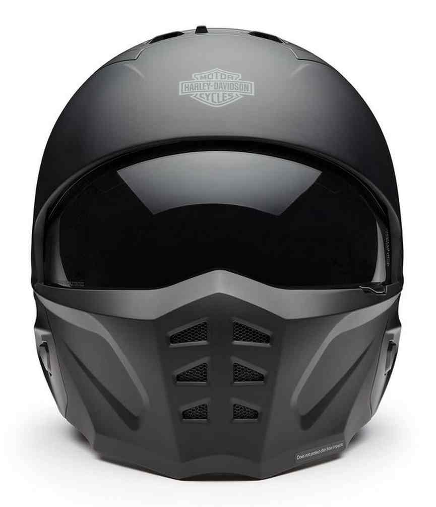 Harley-Davidson Men's Ultra X16 2-IN-1 Helmet - Matte Black 98118-25VX - Wisconsin Harley-Davidson
