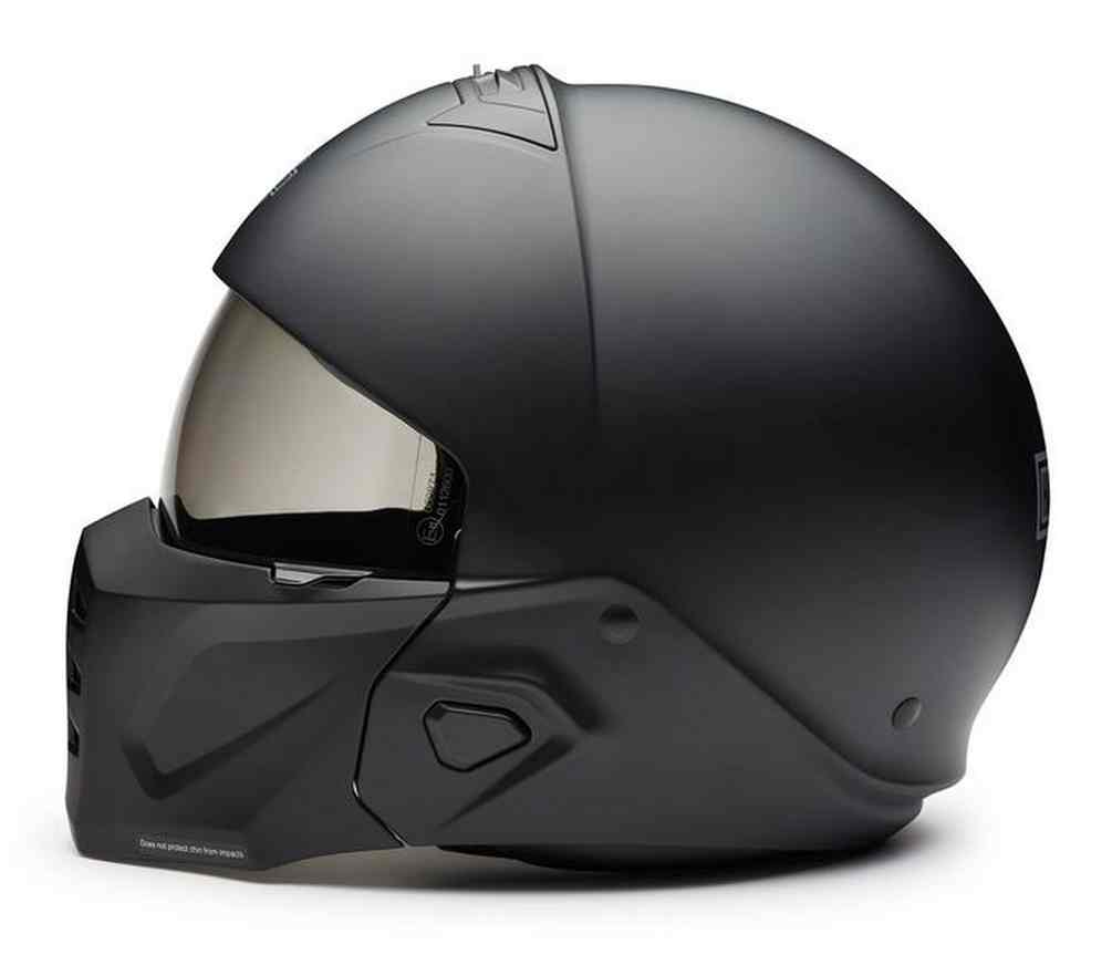 Harley-Davidson Men's Ultra X16 2-IN-1 Helmet - Matte Black 98118-25VX - No Hassle Returns at Wisconsin Harley