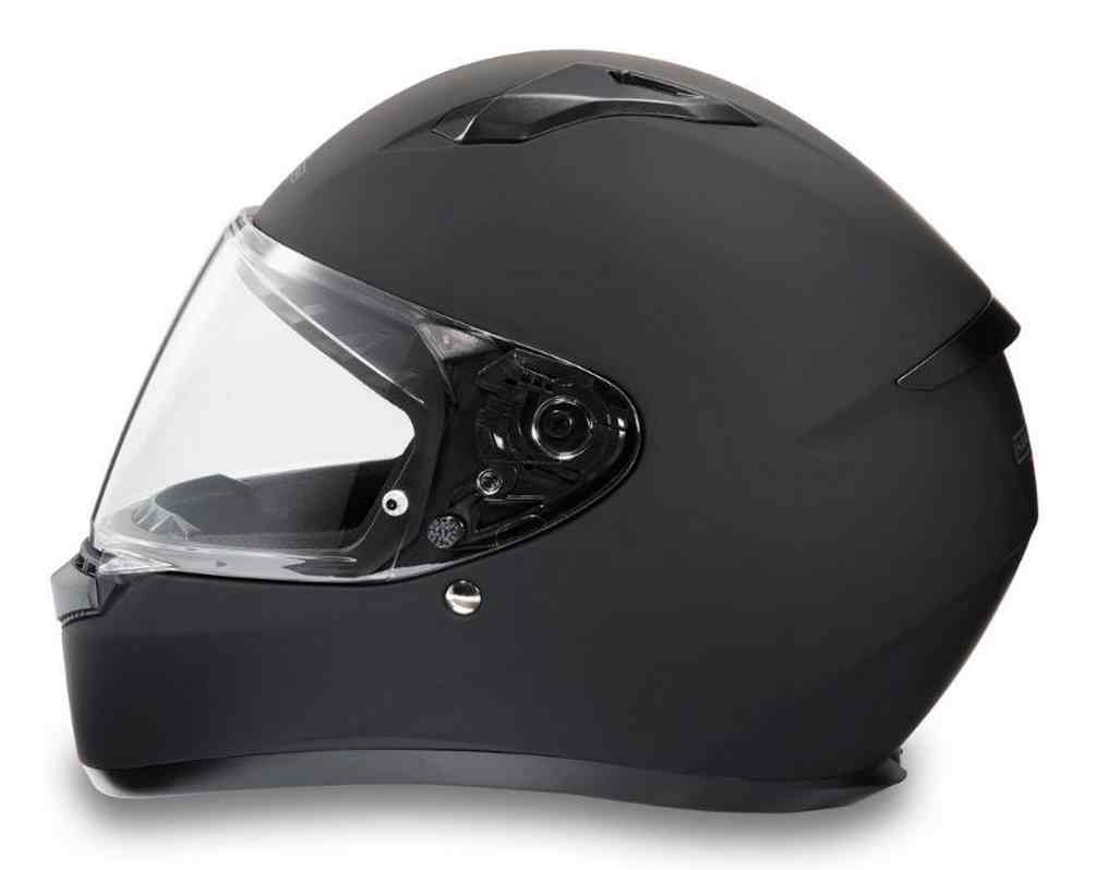 Harley-Davidson Men's Velo H34 Full Face Helmet, Matte Black 98104-25VX - No Hassle Returns at Wisconsin Harley
