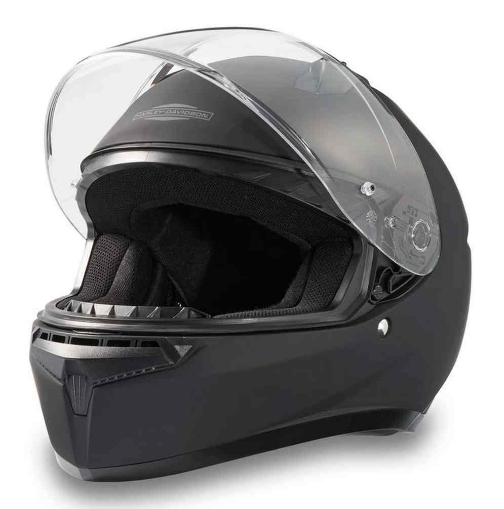Harley-Davidson Men's Velo H34 Full Face Helmet, Matte Black 98104-25VX - Largest Selection of Harley-Davidson Products