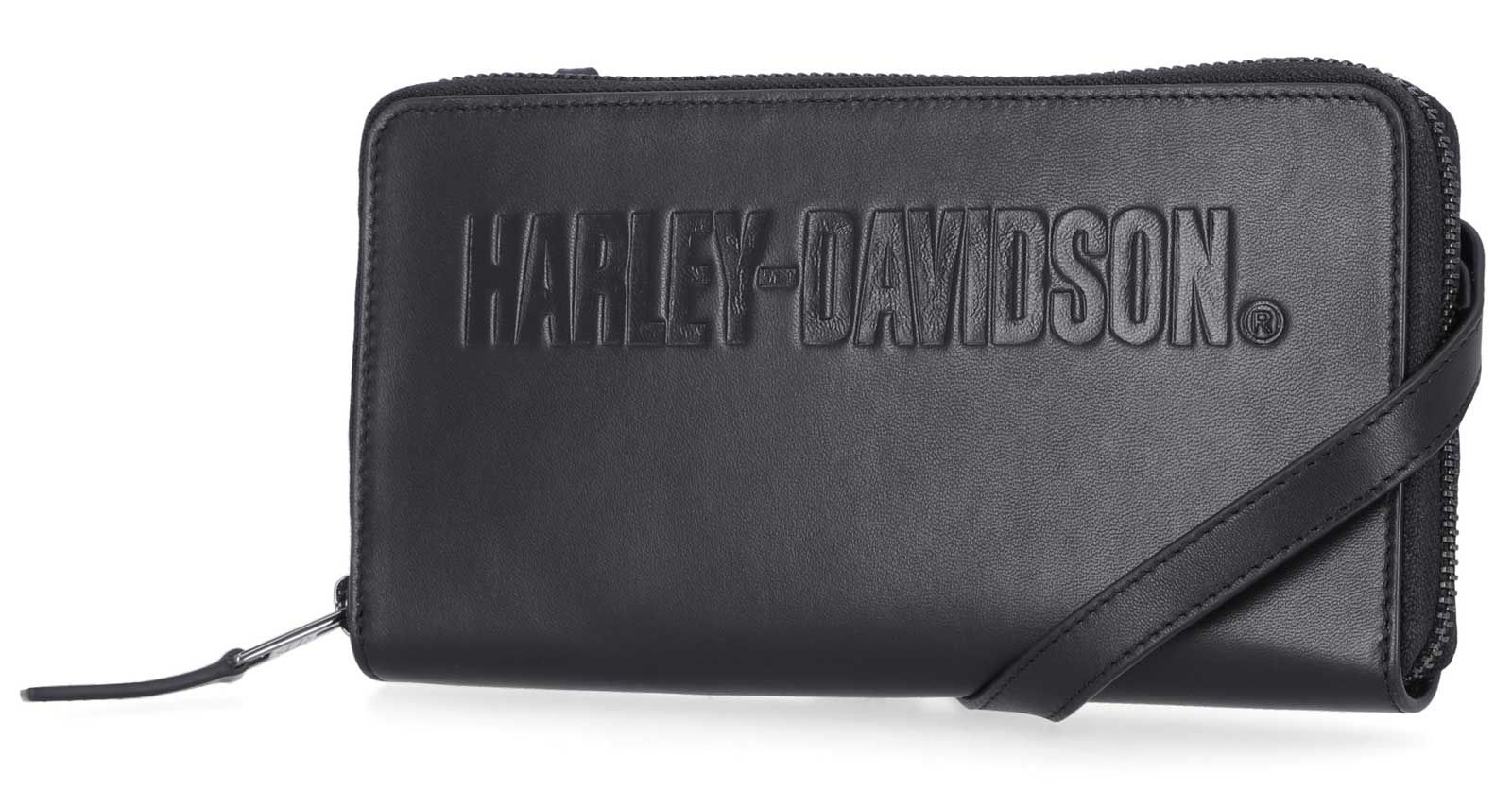 Harley-Davidson® Women's Zip Around Crossbody Genuine Leather