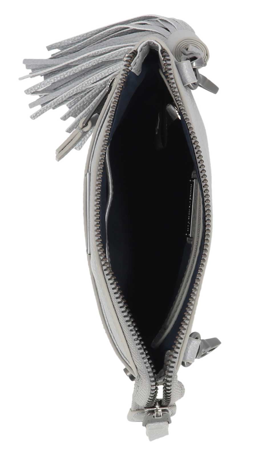 Harley-Davidson Free Shipping - Harley-Davidson Women's Classic Leather Crossbody Hip Bag - Metallic Silver - Free Shipping on many products plus Orders Over $99