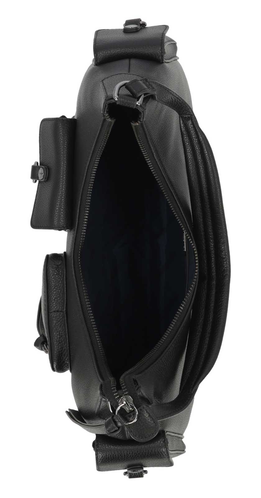 Harley-Davidson Free Shipping - Harley-Davidson Women's Utilitarian Pebble Leather Hobo Shoulder Purse, Black - Free Shipping on many products plus Orders Over $99