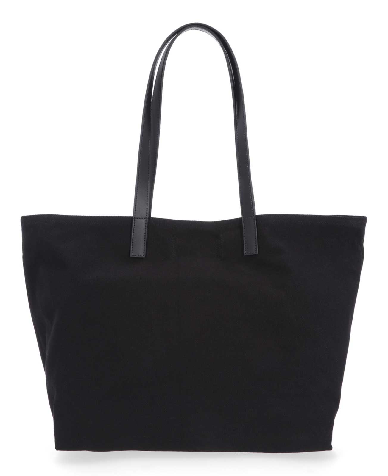 Harley-Davidson Women's Mirror Bar & Shield Logo Canvas Tote Bag - Black - No Hassle Returns at Wisconsin Harley