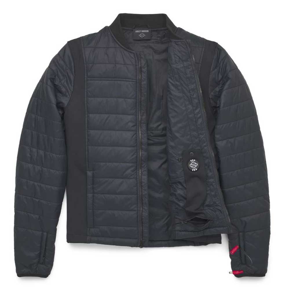 Harley-Davidson Men's 12V Programmable Heated Jacket Liner, Black 97140-22VM - No Hassle Returns at Wisconsin Harley