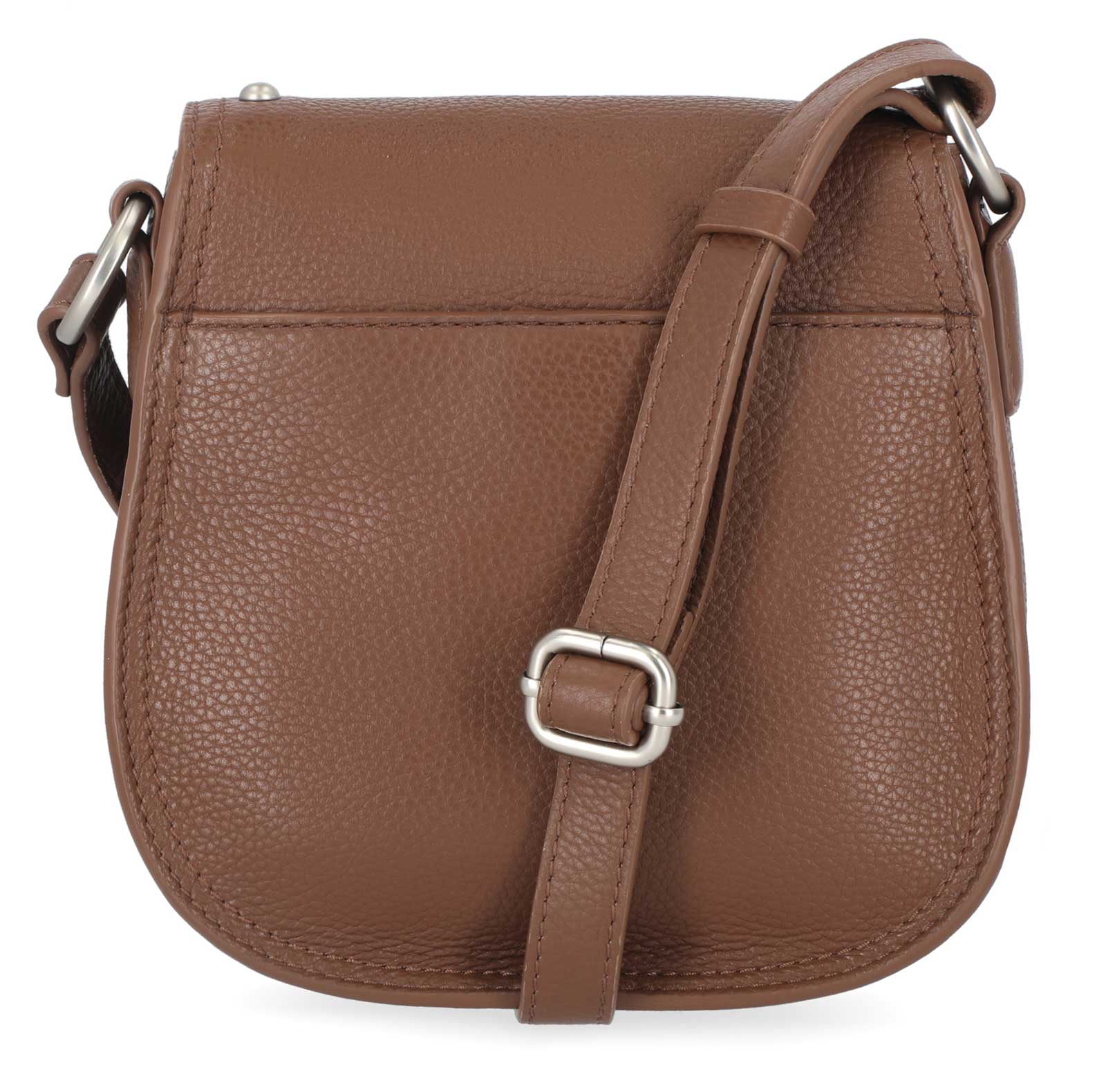 Harley-Davidson Women's Vintage Rivet Genuine Leather Crossbody Purse, Brown - No Hassle Returns at Wisconsin Harley