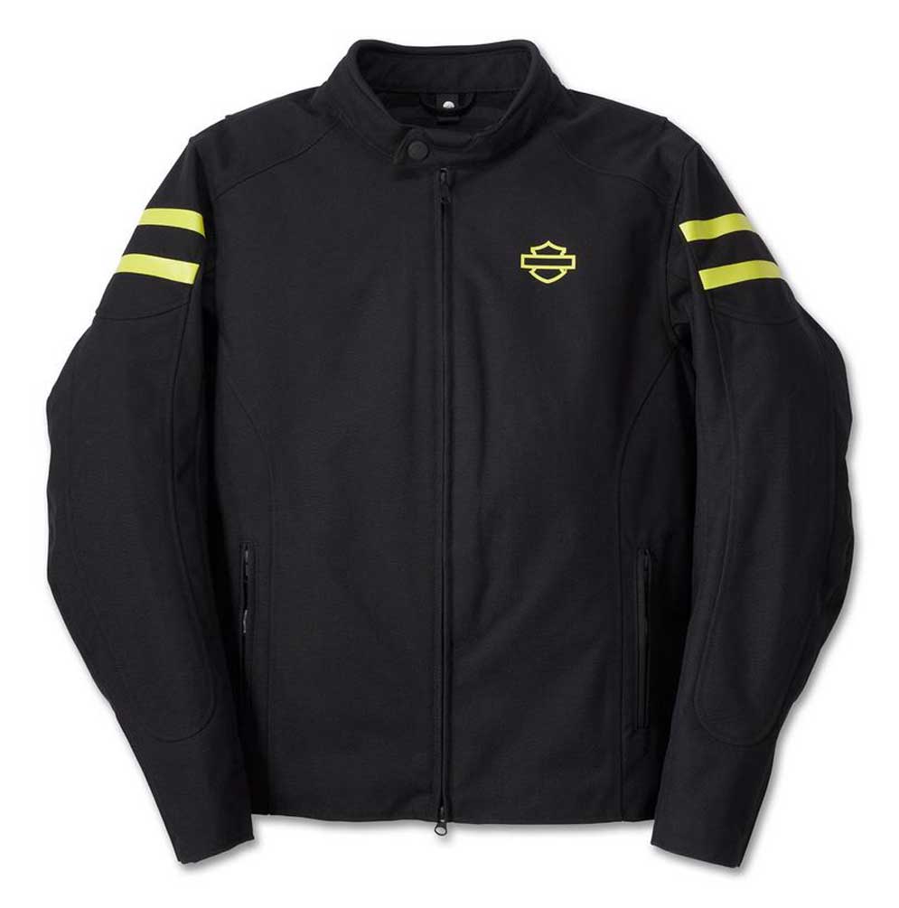 Harley-Davidson Men's Ovation 3-IN-1 Textile Riding Jacket, Black 98167-24VM - No Hassle Returns at Wisconsin Harley