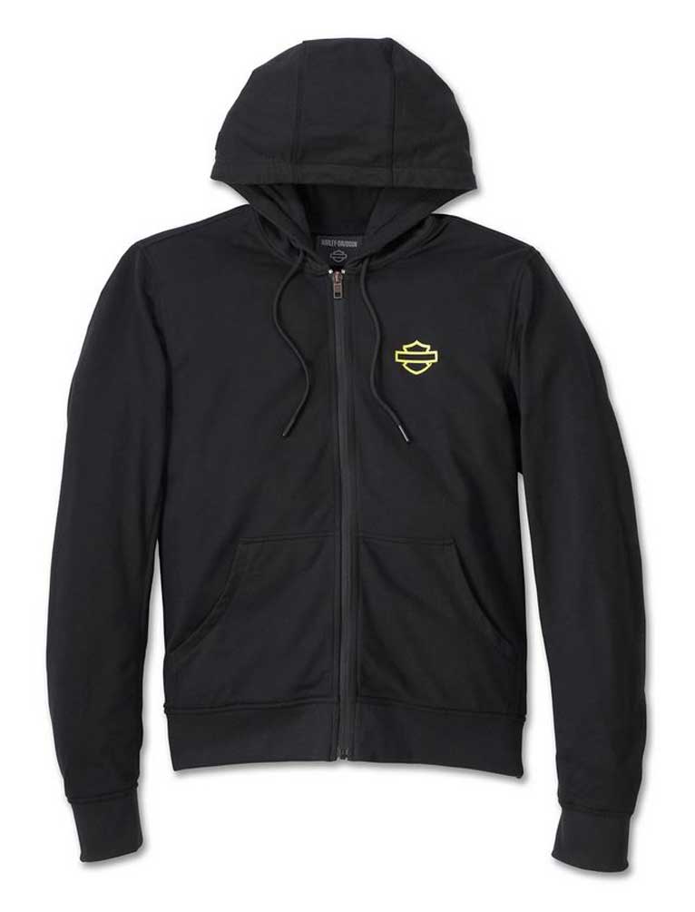 Harley-Davidson® Men's Ovation 3-IN-1 Textile Riding Jacket, Black