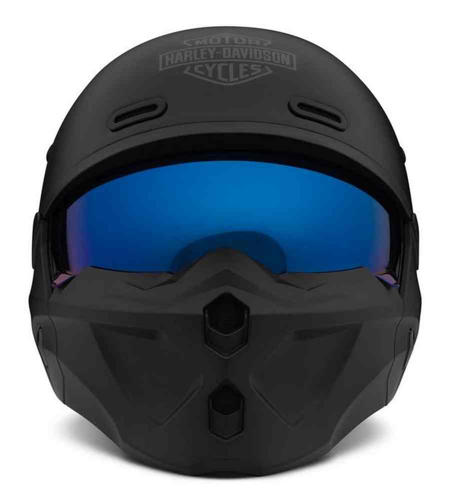 Harley-Davidson Men's Gargoyle X07 3-in-1 Helmet, Matte Black 98154-22VX - No Hassle Returns at Wisconsin Harley