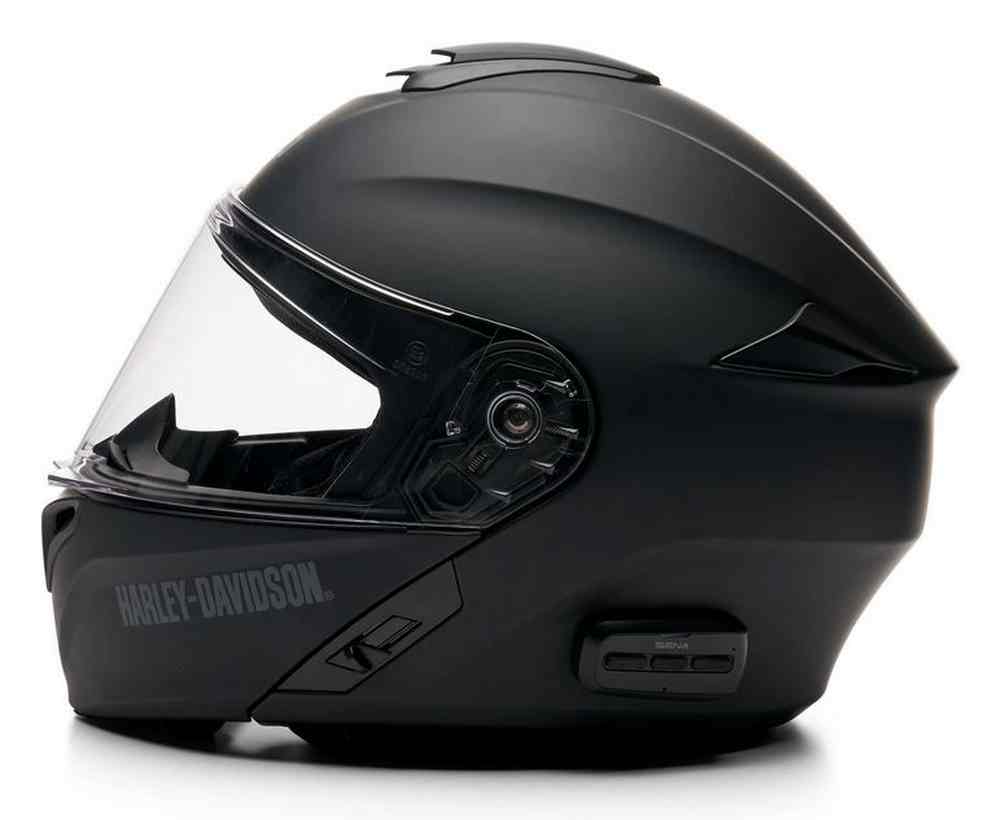 Harley-Davidson Men's Outrush R Modular Bluetooth Helmet, Matte Black 98100-22VX - No Hassle Returns at Wisconsin Harley