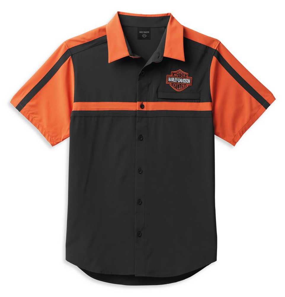 Harley-Davidson® Men's Coolcore Bar & Shield Colorblock Shirt