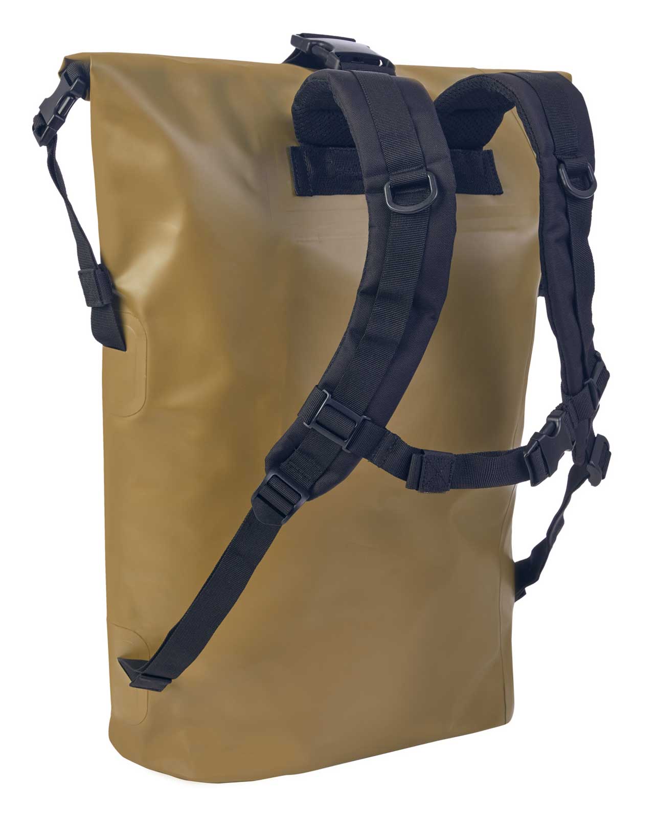 Harley-Davidson Free Shipping - Harley-Davidson Waterproof Coated Polyester Dry Roll-Top Backpack - Khaki - Free Shipping on many products plus Orders Over $99