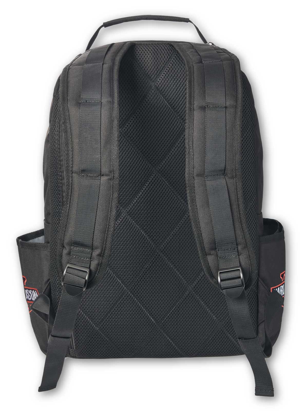 Harley-Davidson Classic Iconic H-D Sport Stripe Backpack, Rugged Polyester Black - No Hassle Returns at Wisconsin Harley