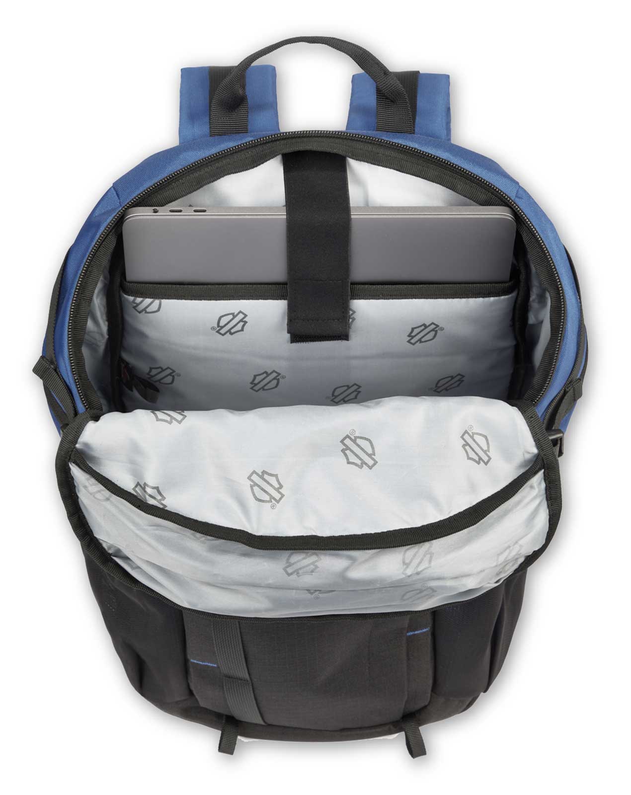 Harley-Davidson Free Shipping - Harley-Davidson Street Cruiser Water-Repellent Backpack - Blue/Black - Free Shipping on many products plus Orders Over $99