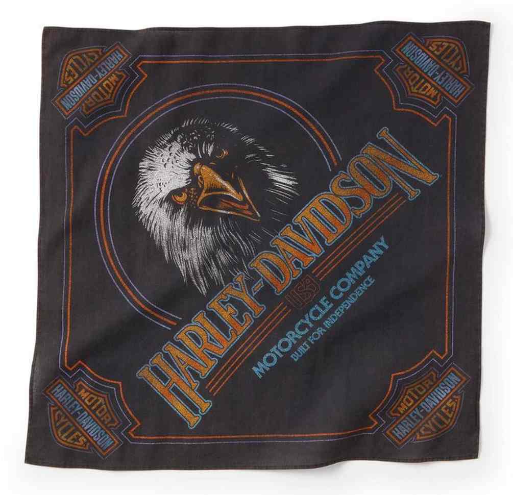 Harley-Davidson Women's Soaring Ride Graphic Bandana, Black 97699-25VX - Wisconsin Harley-Davidson