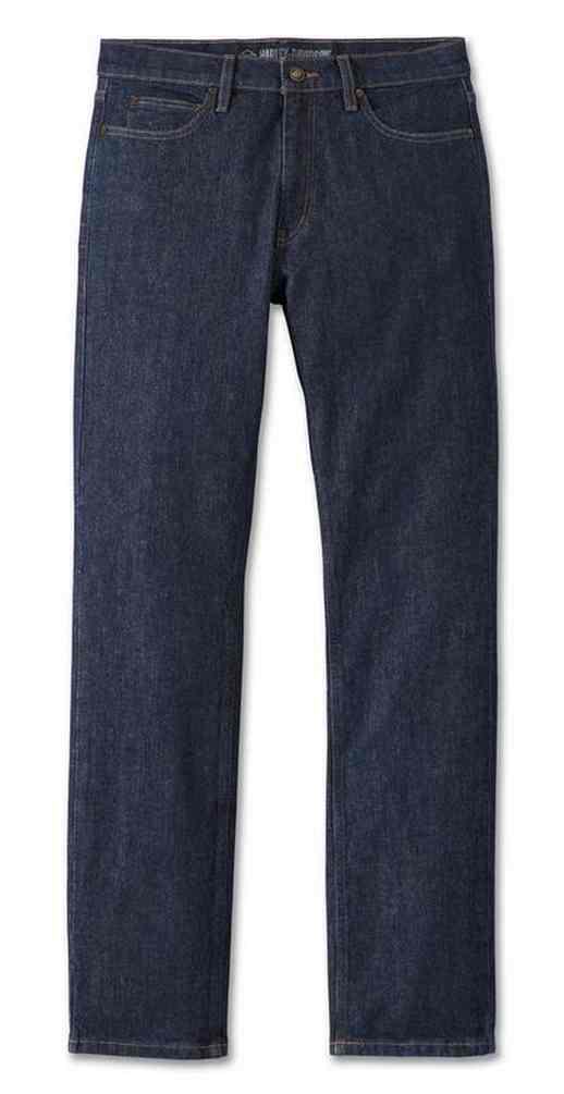 Harley-Davidson Men's Tapered Leg Cotton Jeans, Dark Indigo 99034-23VM - Wisconsin Harley-Davidson