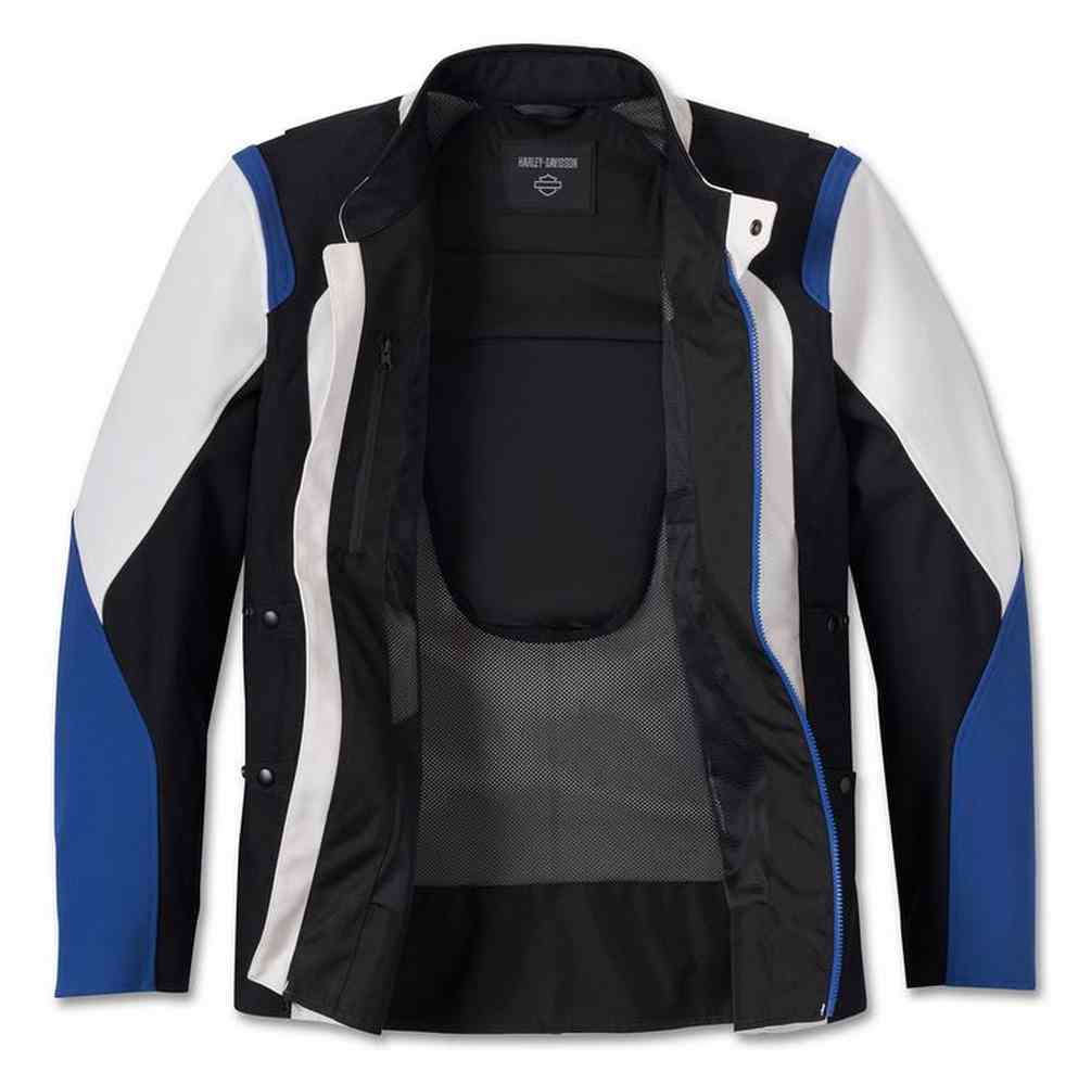 Harley-Davidson Men's Piledriver 2.0 Snaptab Textile Riding Jacket 98134-24VM - No Hassle Returns at Wisconsin Harley