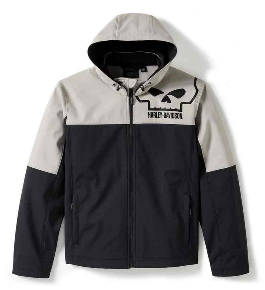 Harley-Davidson Men's Willie G Skull Water Repellent Softshell Jacket 97413-25VM - Wisconsin Harley-Davidson