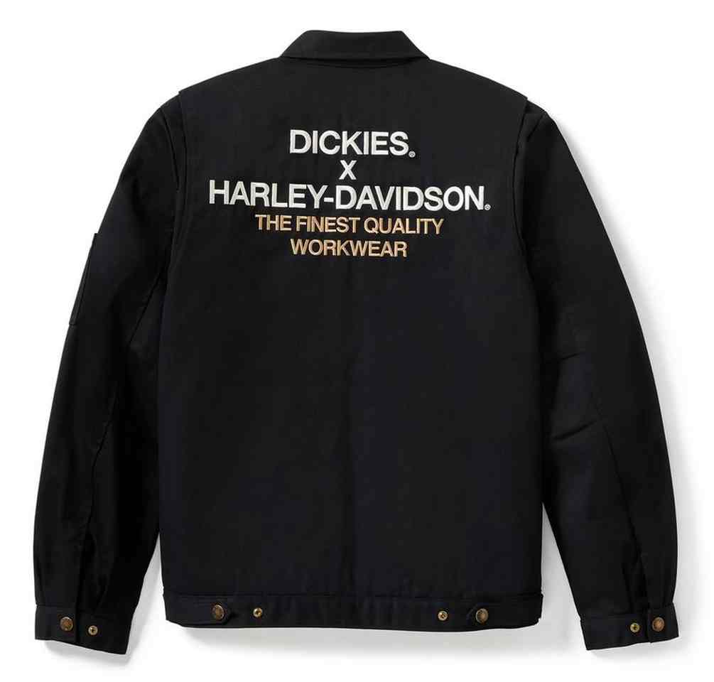 Harley-Davidson Men's Dickies Quilted Lined Eisenhower Jacket, Black 97426-25VM - No Hassle Returns at Wisconsin Harley