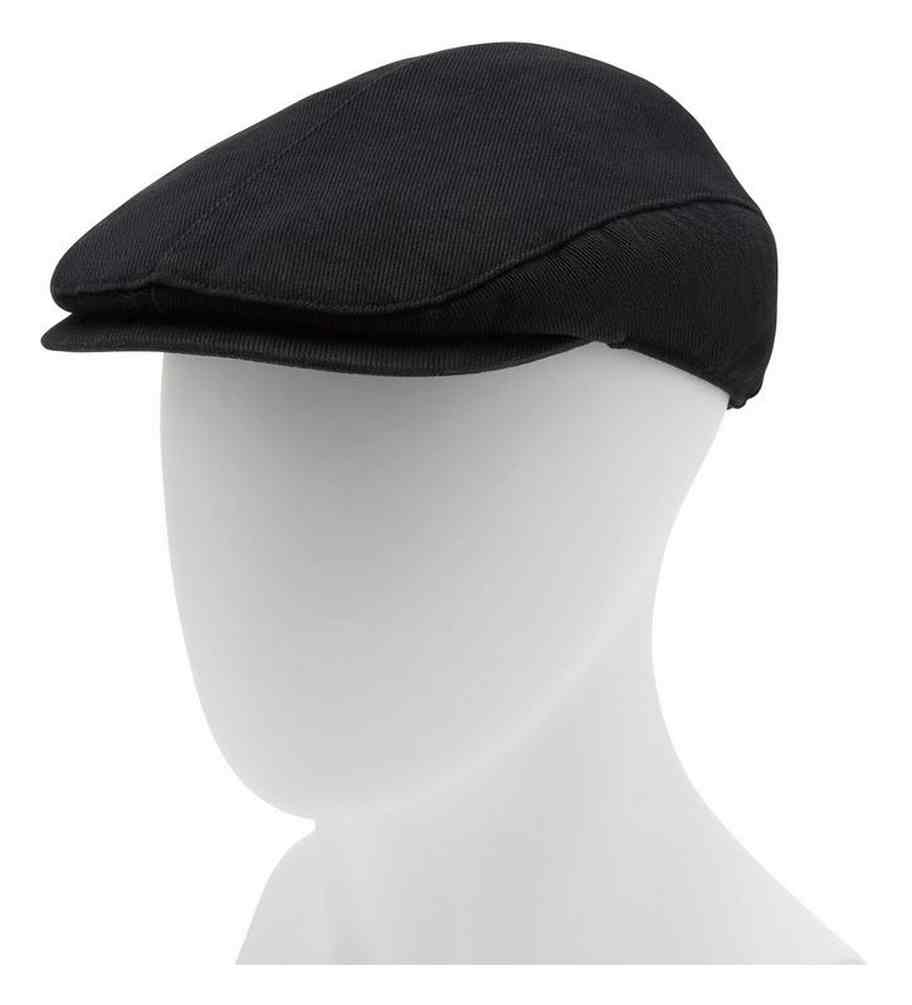 Harley-Davidson Men's Bar & Shield Logo Engineer Ivy Cap, Black 97742-25VM - Wisconsin Harley-Davidson