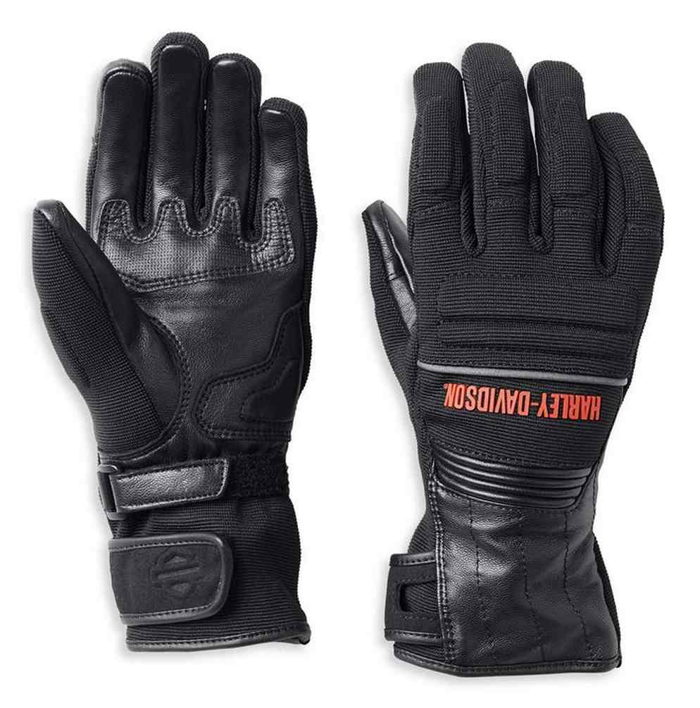 Harley-Davidson® Women's Quest Mixed Media Waterproof Gauntlet