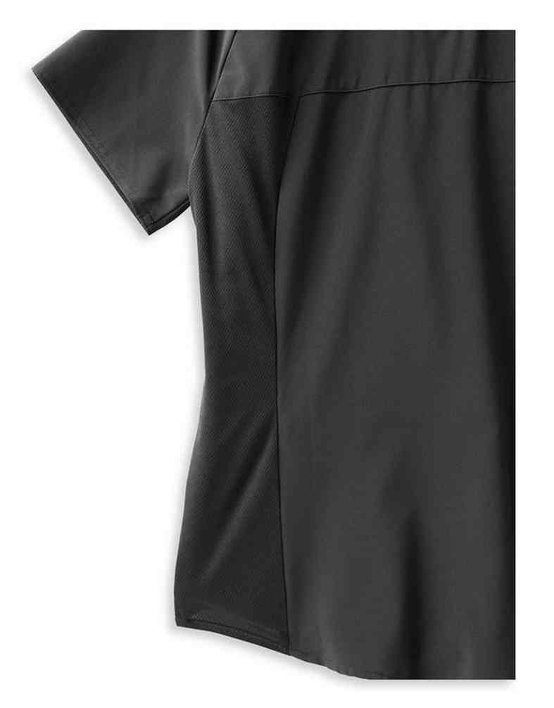 Harley-Davidson Women's Pivot Performance Coolcore Shirt, Black 99115-22VW - No Hassle Returns at Wisconsin Harley
