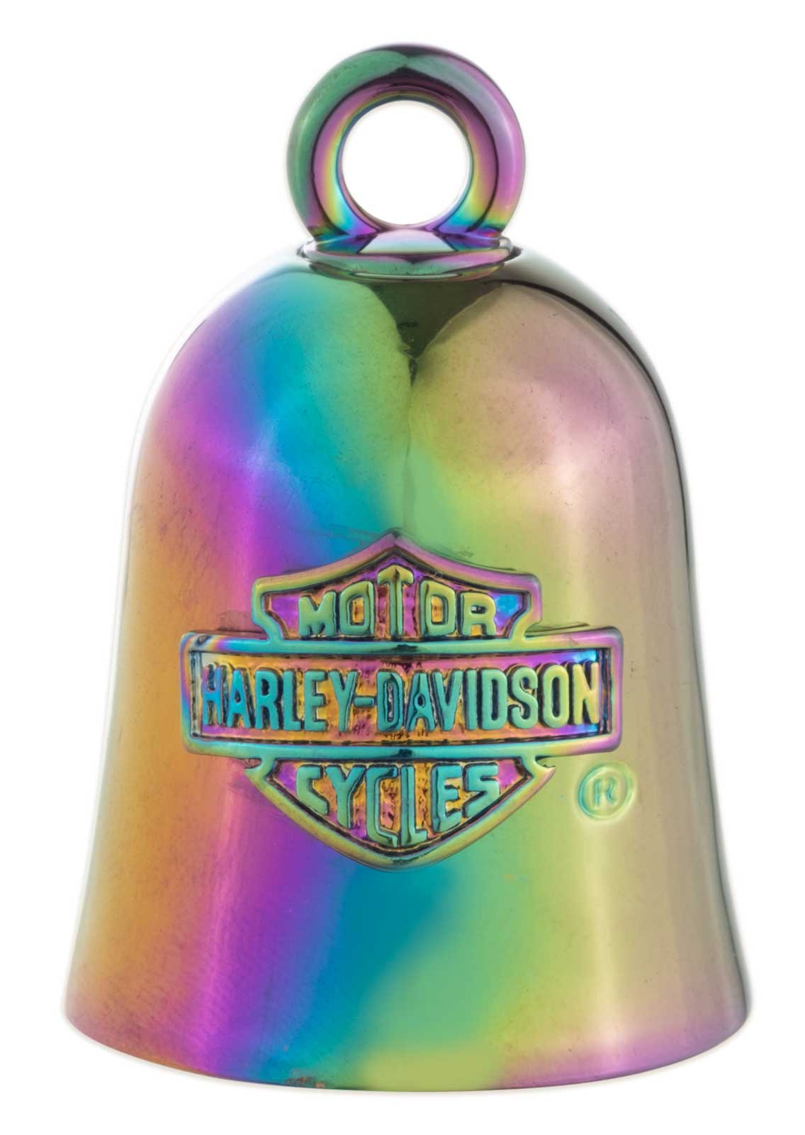 Harley-Davidson Engraved Oil Stick Bar & Shield Logo Ride Bell, Multi-Color - Wisconsin Harley-Davidson
