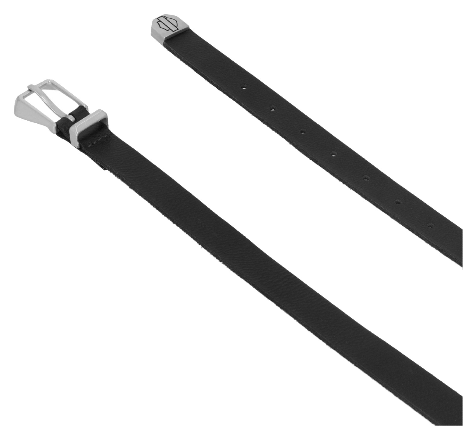 Harley-Davidson Free Shipping - Harley-Davidson Women's Metal Bar & Shield Logo Tip Genuine Leather Belt - Black - Free Shipping on many products plus Orders Over $99