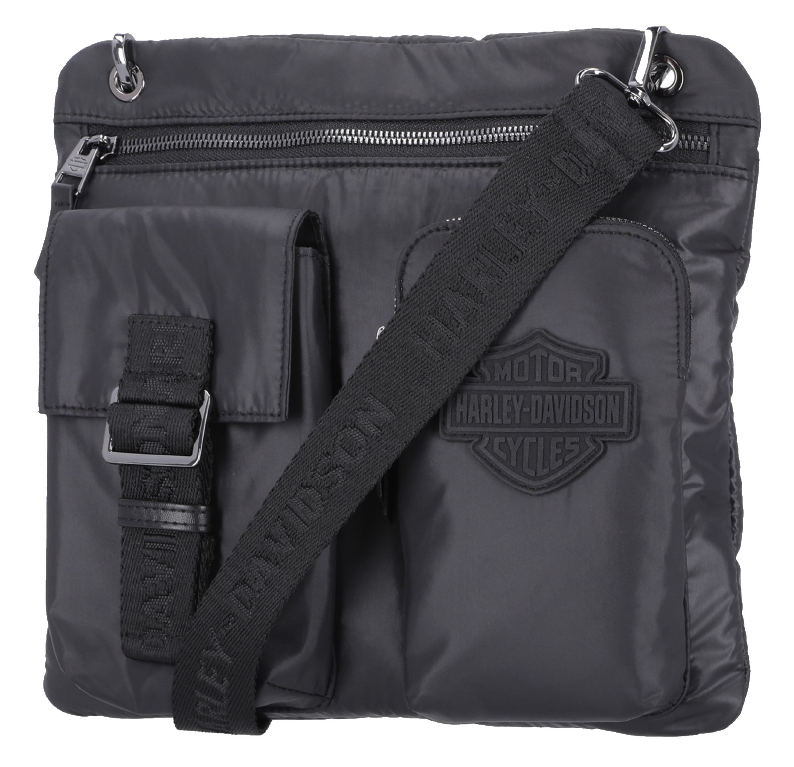 Harley-Davidson® Women's Multi-Purpose Nylon Crossbody Utility Bag