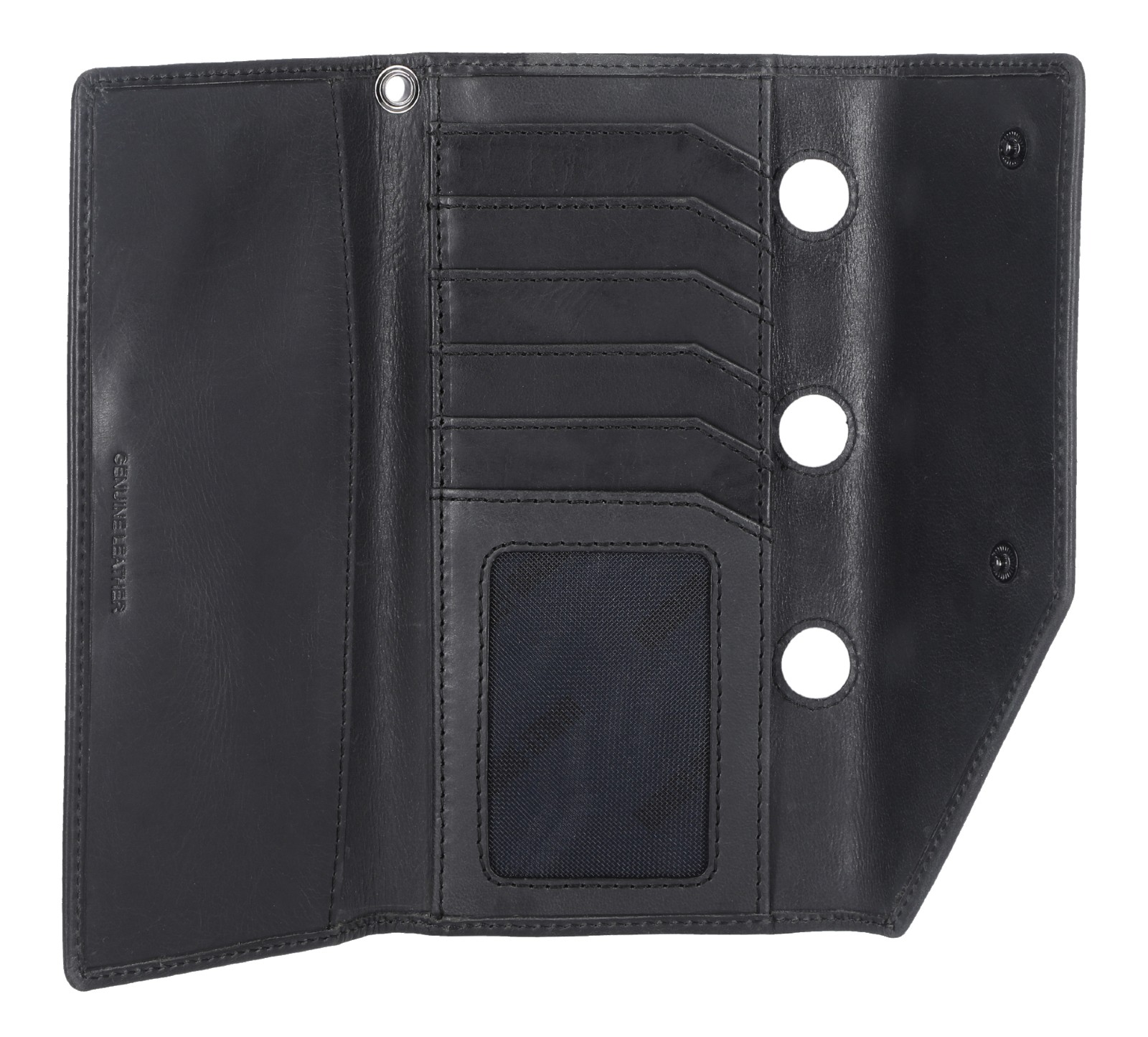 Harley-Davidson Free Shipping - Harley-Davidson Men's Die Cut Script Logo Rodeo Billfold Leather Wallet - Black - Free Shipping on many products plus Orders Over $99