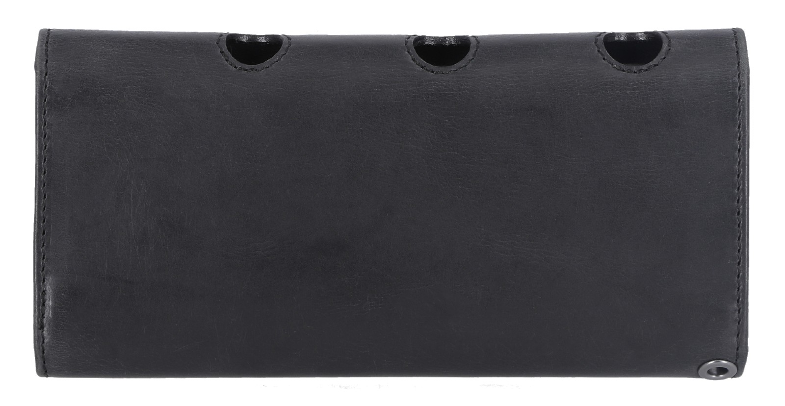 Harley-Davidson Men's Die Cut Script Logo Rodeo Billfold Leather Wallet - Black - No Hassle Returns at Wisconsin Harley