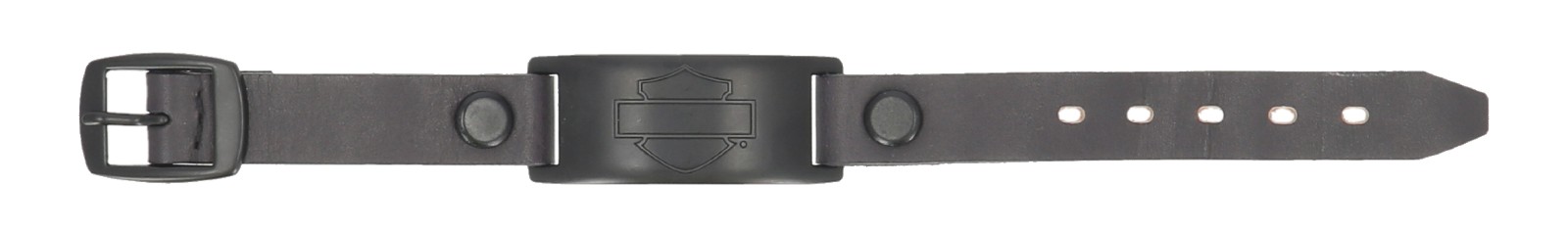 Harley-Davidson Free Shipping - Harley-Davidson Unisex Bar & Shield Metal Plaque Leather Cuff Bracelet, Black - Free Shipping on many products plus Orders Over $99