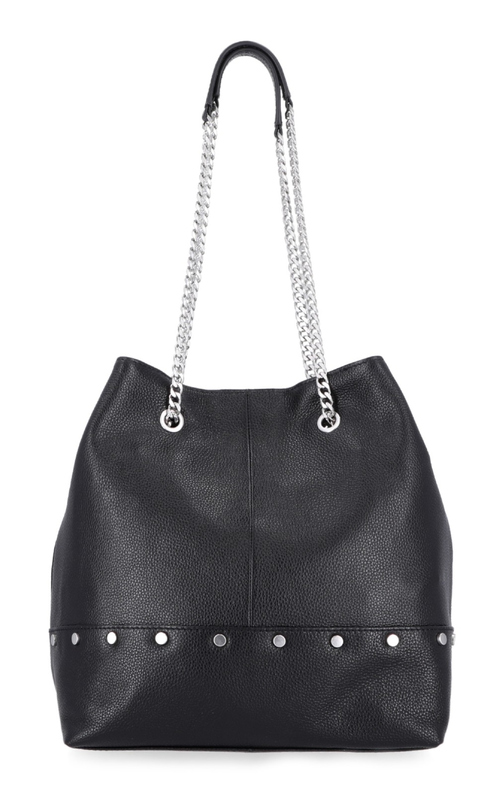 Harley-Davidson Free Shipping - Harley-Davidson Women's Flat Stud Bucket Chain Genuine Leather Bag - Black - Free Shipping on many products plus Orders Over $99