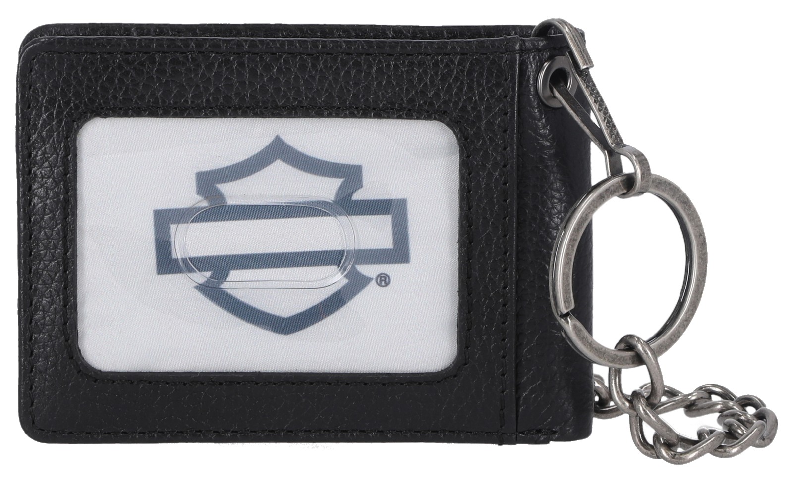 Harley-Davidson Free Shipping - Harley-Davidson Men's Bar & Shield Rubber Patch Bi-Fold Leather Wallet - Black - Free Shipping on many products plus Orders Over $99