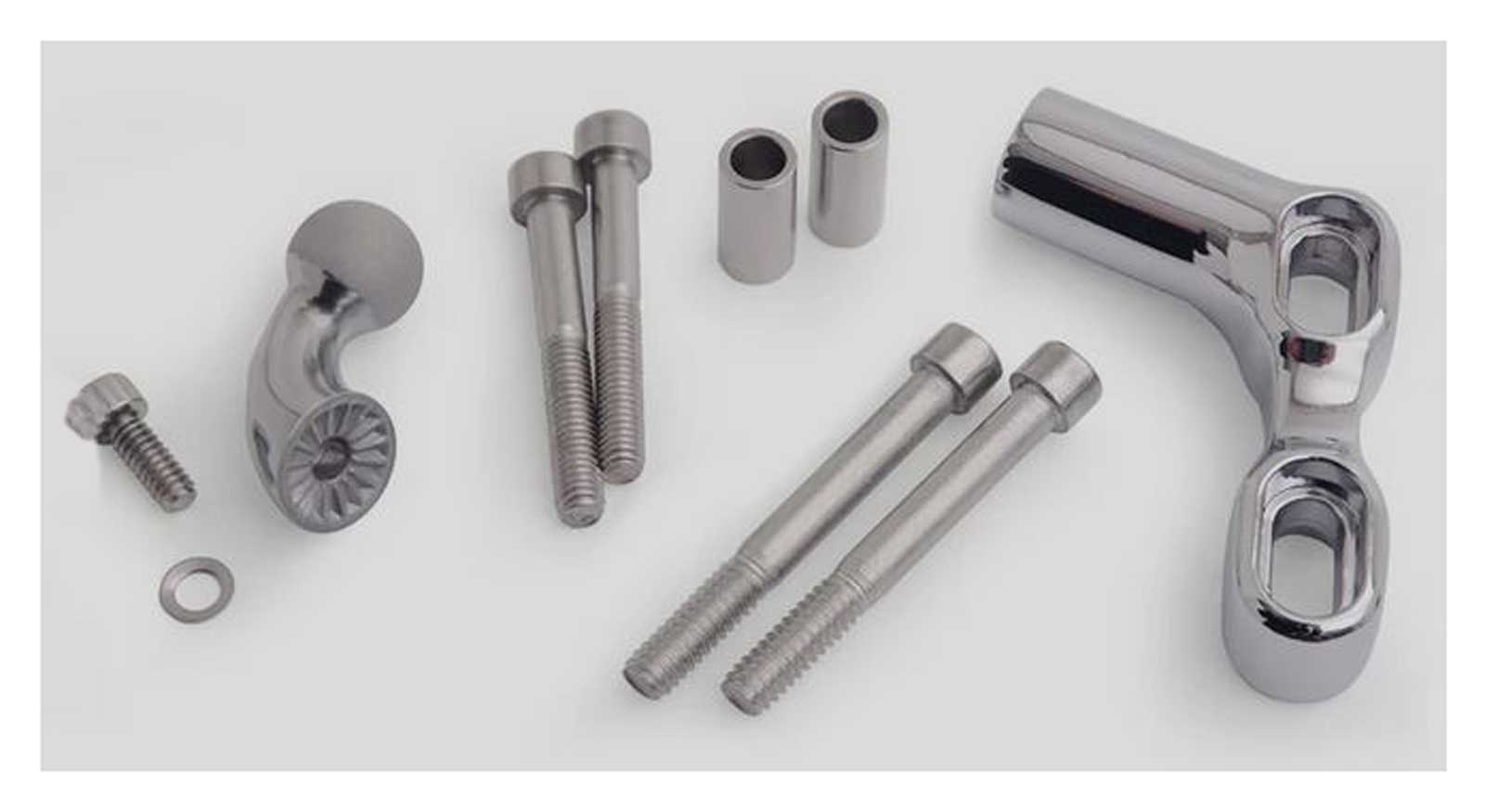 Ciro Gen 2 Cybercharger Phone Holder w/ Offset Perch Mount, Chrome Finish - No Hassle Returns at Wisconsin Harley