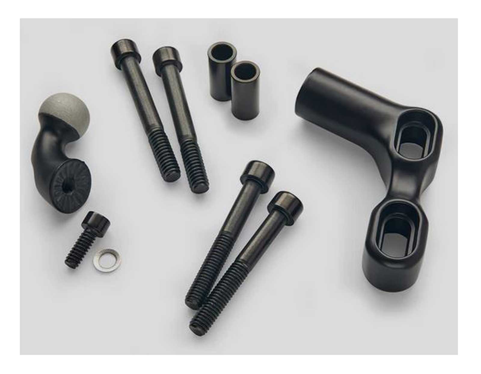 Ciro Gen 2 Cybercharger Phone Holder w/ Offset Perch Mount, Black Finish - No Hassle Returns at Wisconsin Harley