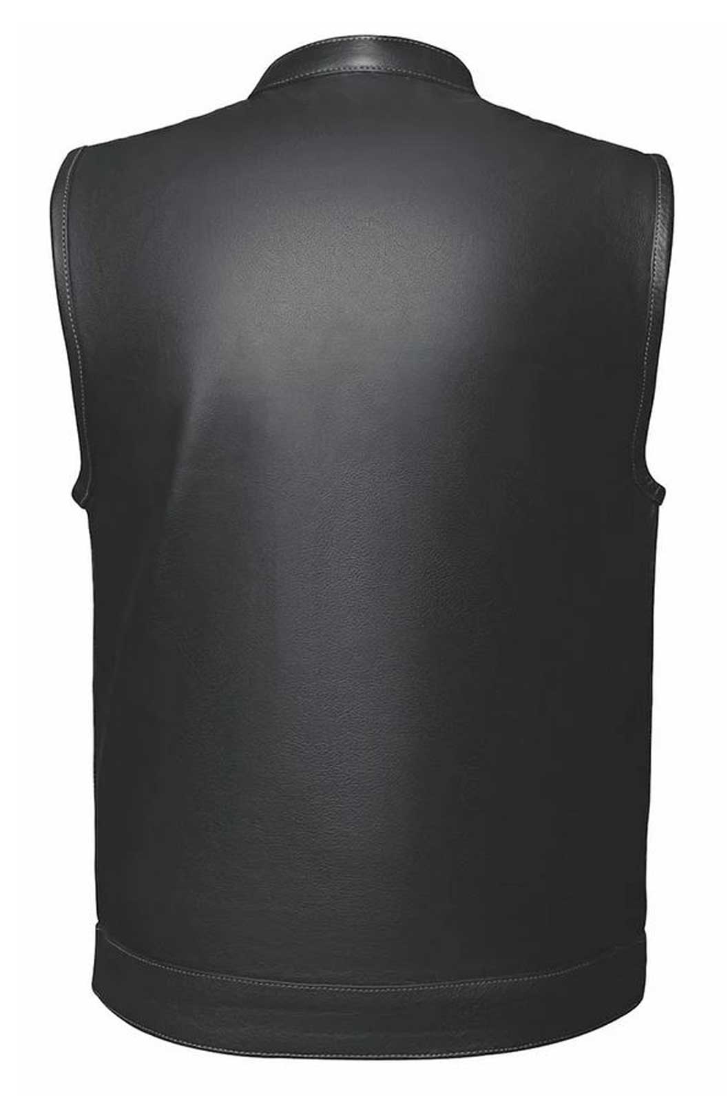 Harley-Davidson Free Shipping - Derringer Men's Freedom USA Flag Liner Motorcycle Biker Leather Club Vest, Black - Free Shipping on many products plus Orders Over $99