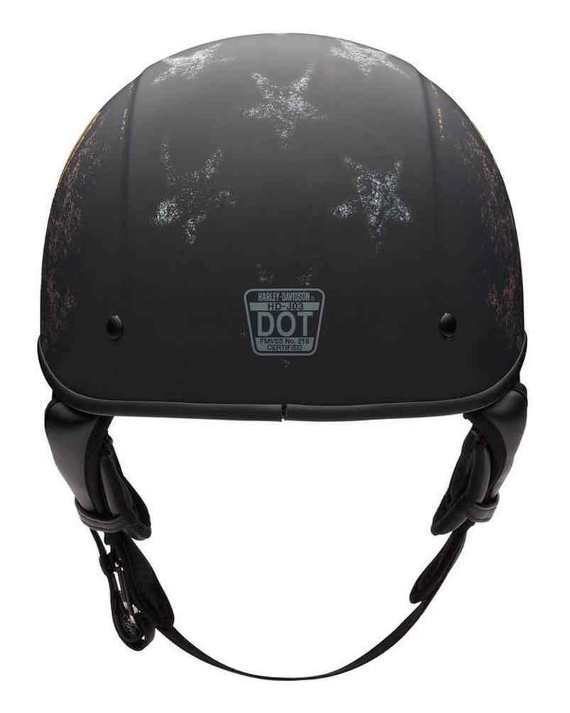 Harley-Davidson Free Shipping - Harley-Davidson Busby Ultra-Light Sun Shield Half Helmet, Matte Black 97163-25VX - Free Shipping on many products plus Orders Over $99