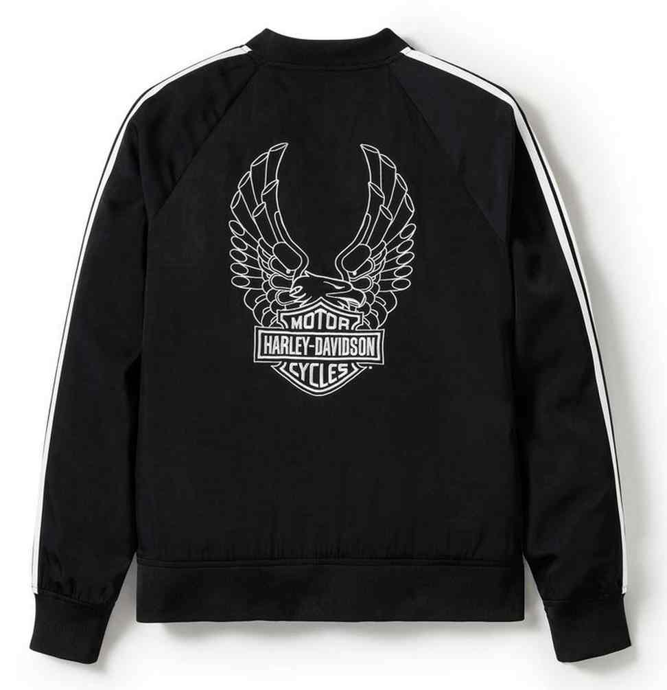 Harley-Davidson® Women's Freedom Eagle Bomber Jacket, Black