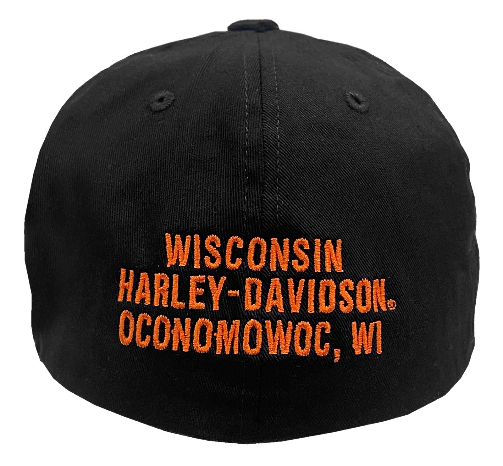 Harley-Davidson Free Shipping - Harley-Davidson Men's Embroidered Initial H-D Stretch Fit Baseball Cap, Black - Free Shipping on many products plus Orders Over $99