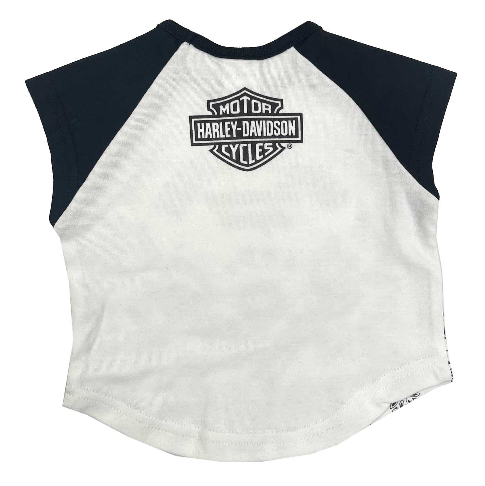 Harley-Davidson Free Shipping - Harley-Davidson Baby Girls' 2 Piece Knit Raglan Shirt & Shorts Infant Set - Free Shipping on many products plus Orders Over $99
