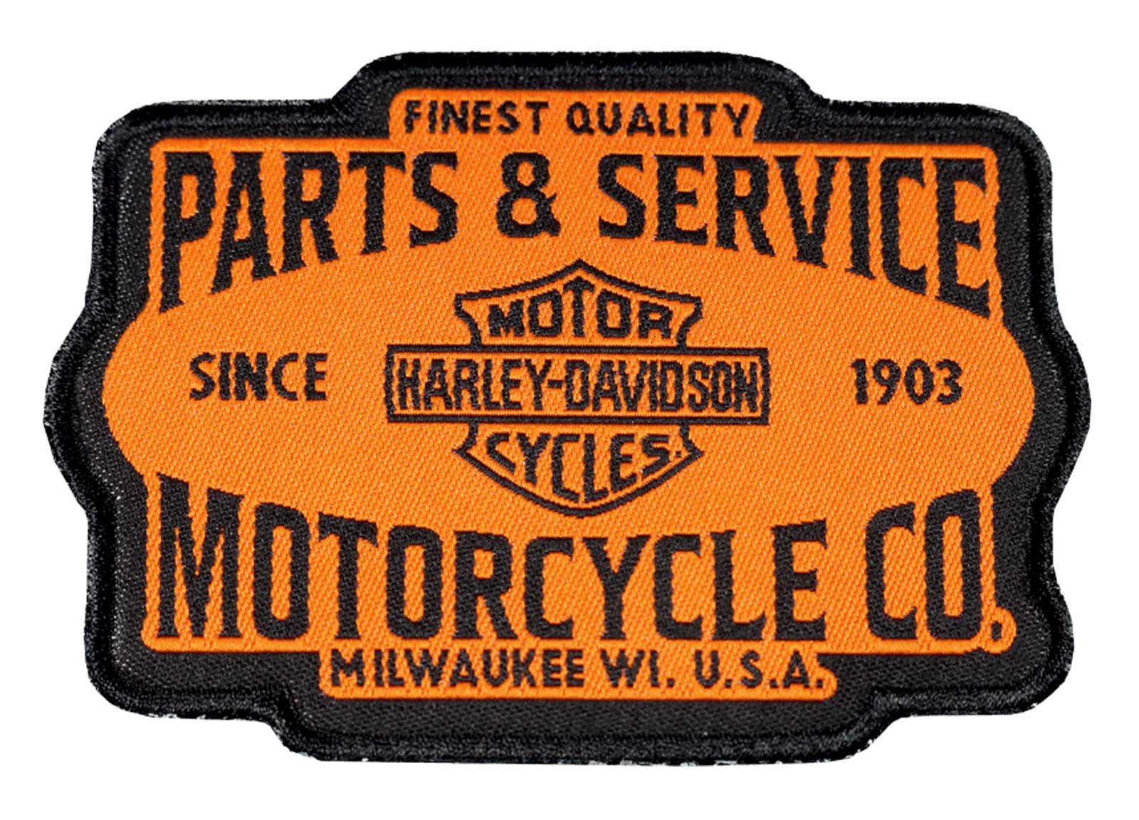Harley-Davidson® 3 in. Parts & Service Embroidered Emblem Sew-On
